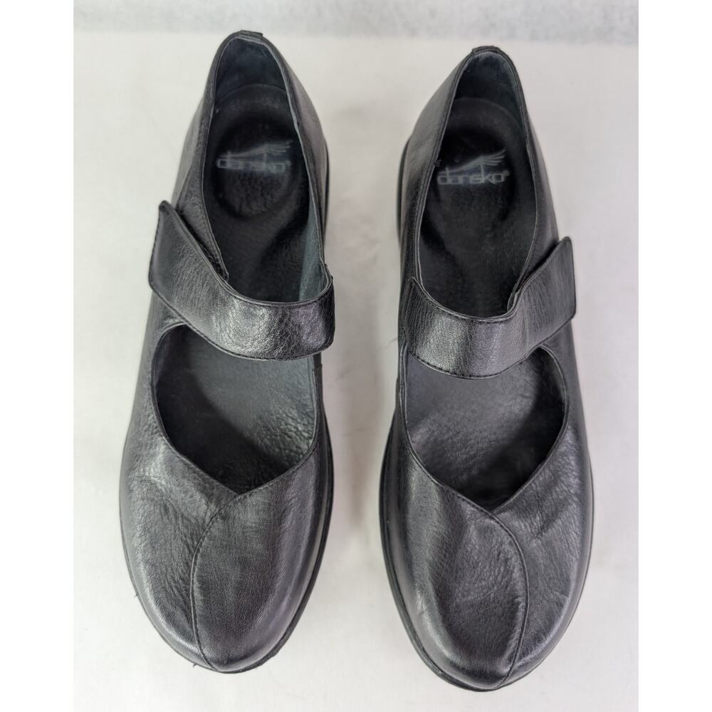 Dansko Black Leather Sonoma Annie Shoes Mary Jane EU 41 US 10.5-11 - Picture 9 of 10